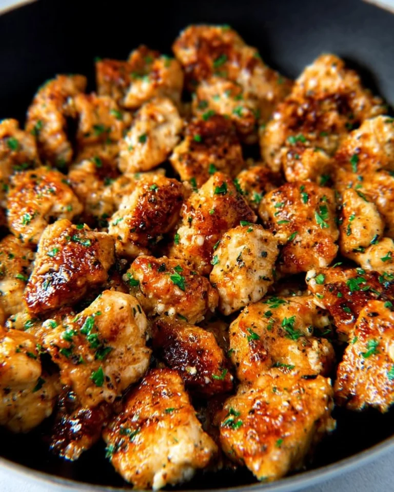 15-Minute-Garlic-Butter-Chicken-Bites-Easy-One-Pan-Recipe