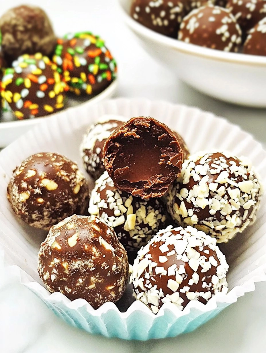 Baileys Chocolate Truffles (No-Bake Irish Cream Treats)