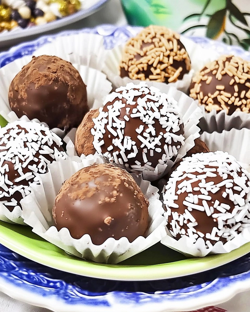 Baileys Chocolate Truffles (No-Bake Irish Cream Treats)