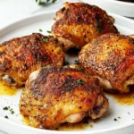 Baked-Chicken-Thighs-Juicy-Oven-Roasted-Chicken-Recipe