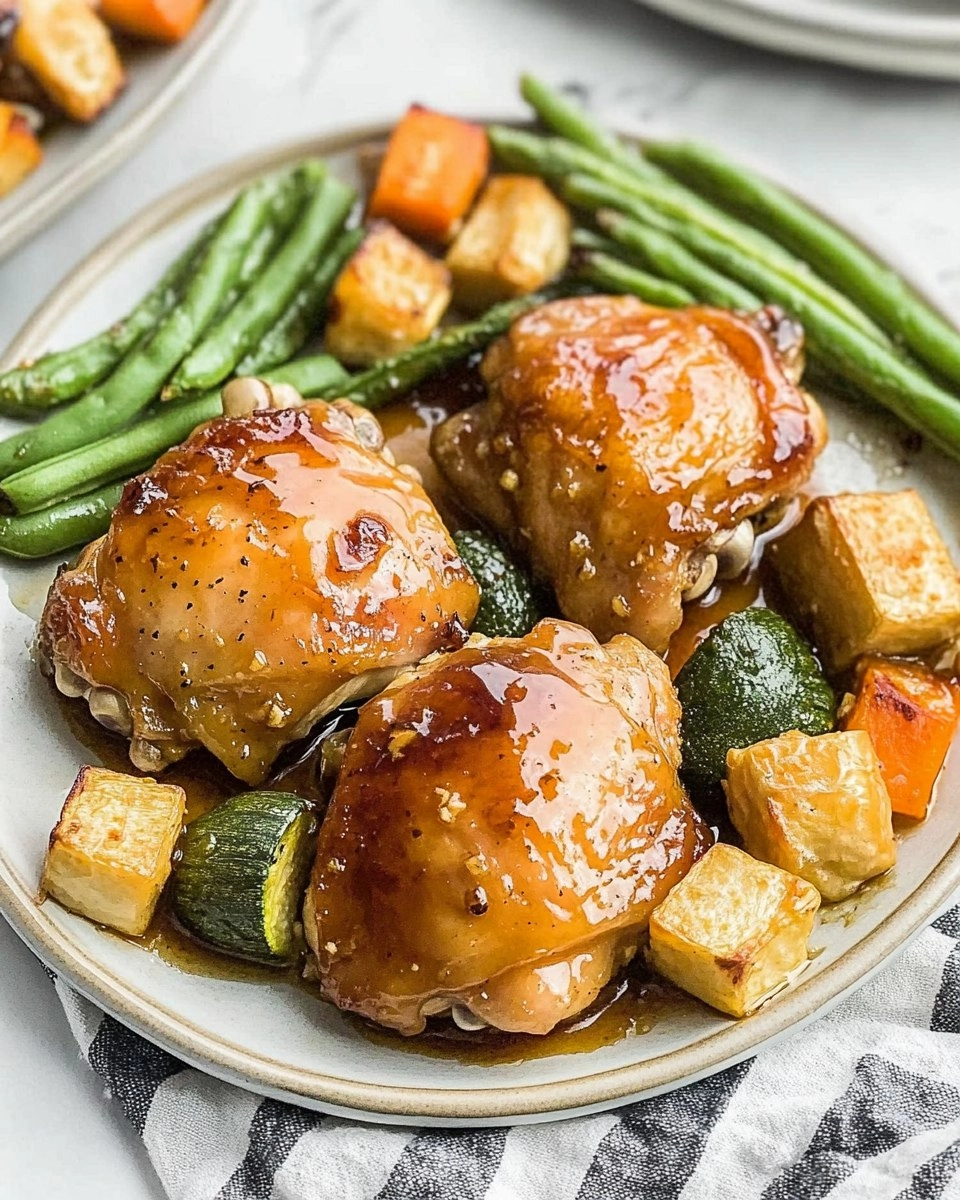 Baked-Honey-Garlic-Chicken-Thighs-with-Veggies-Recipe