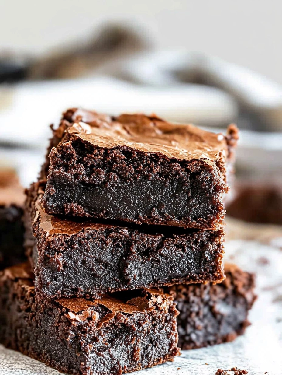 Brownies | Fudgy Dark Chocolate Brownies 76 Brownies | Fudgy Dark Chocolate Brownies