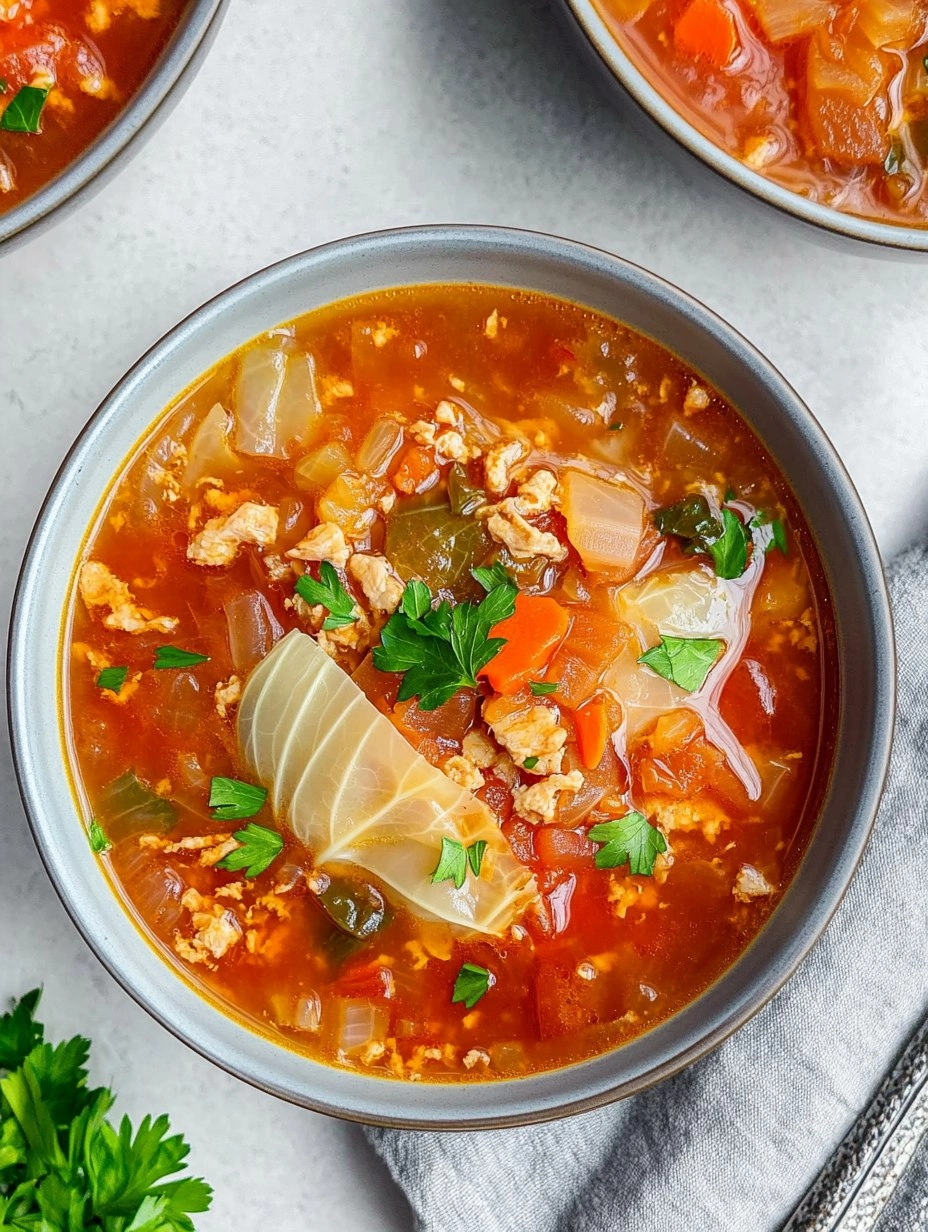 Cabbage Roll Soup (All the Flavor, No Rolling)
