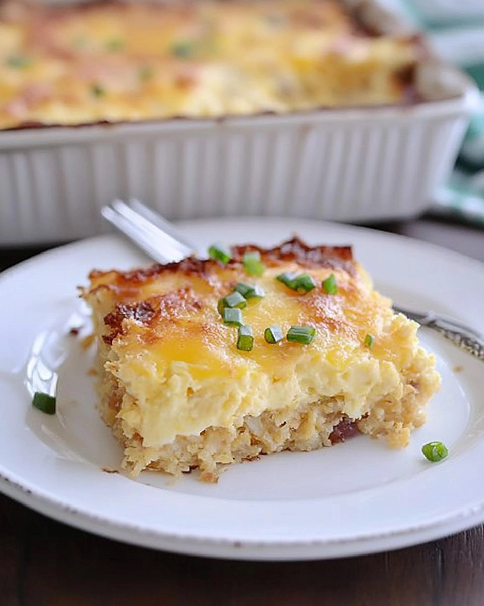 Cheesy Hash Brown Egg Bake (Crowd-Pleasing Easter Brunch Casserole)