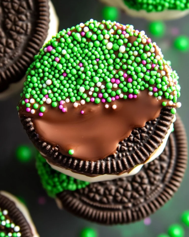 Chocolate-Dipped-Oreos-with-Sprinkles-Recipe