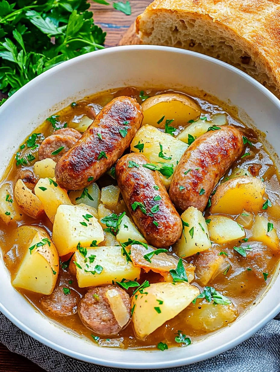 Coddle | Easy Dublin Coddle (Sausage and Potato One-Pot)