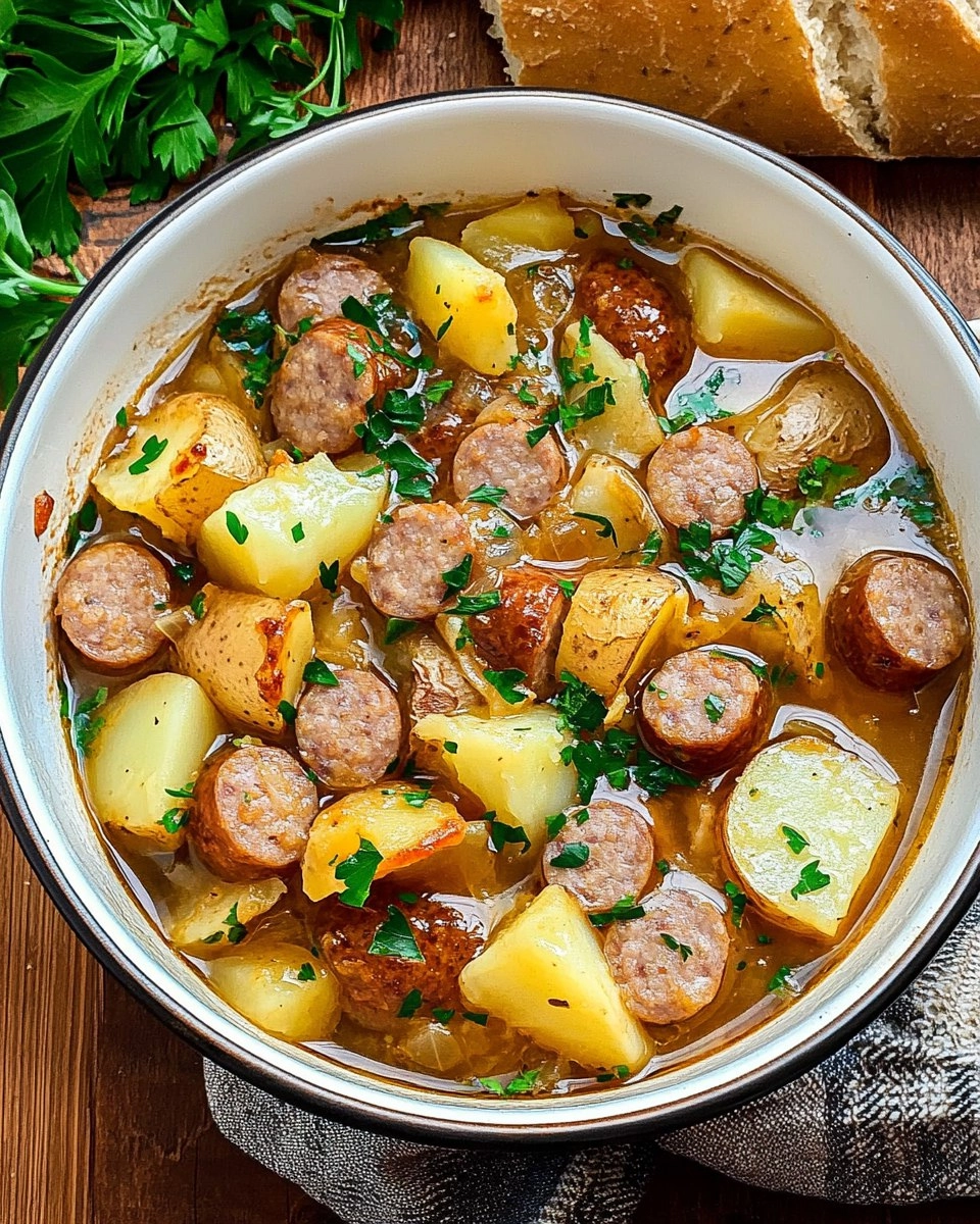 Coddle | Easy Dublin Coddle (Sausage and Potato One-Pot)