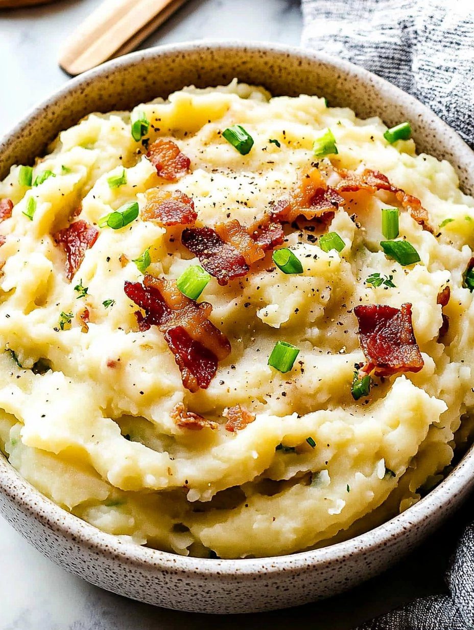 Colcannon | Irish Mashed Potatoes with Cabbage and Bacon