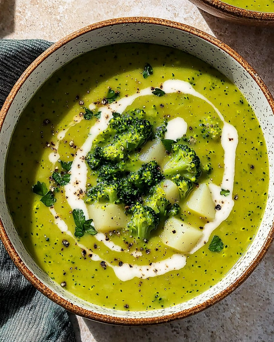 Creamy Broccoli, Leek & Potato Soup (Cozy 30-Minute Winter Bowl)