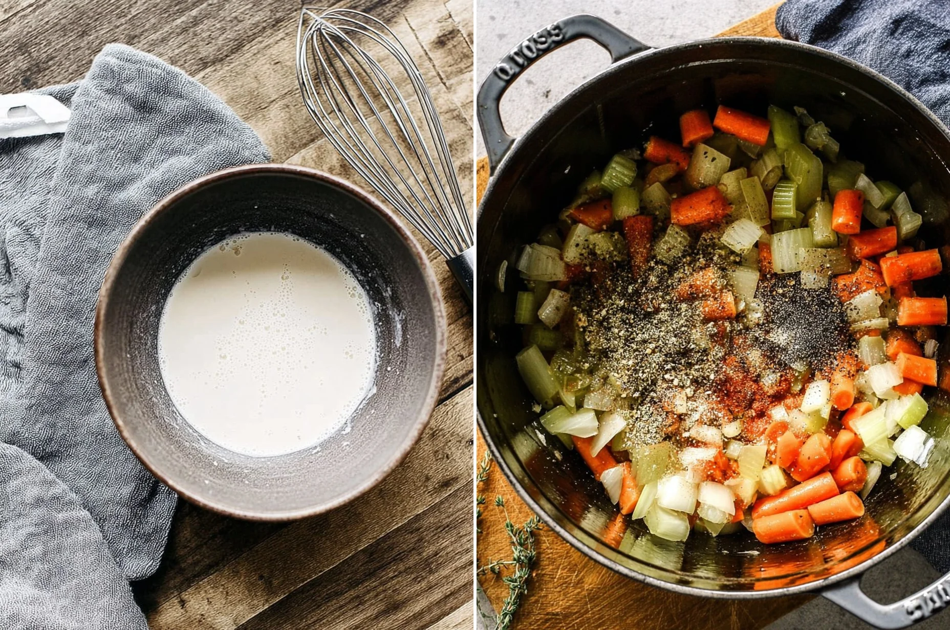 Creamy Chicken & Gnocchi Soup with Spinach