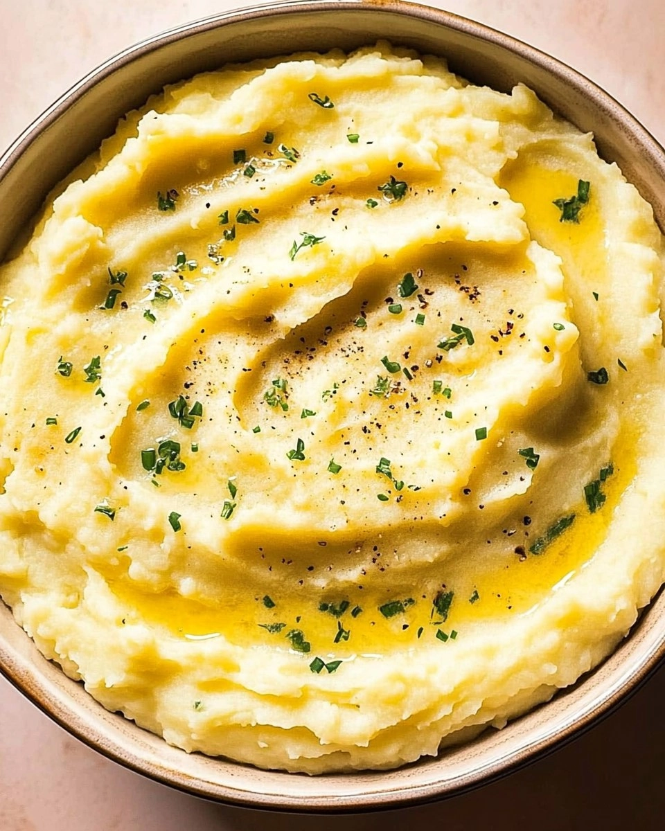 Creamy Garlic Mashed Potatoes (Restaurant Style)