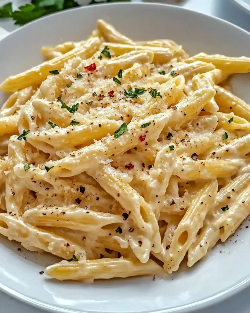 Creamy-Garlic-Pasta-30-Minute-Easy-Pasta-Dinner-Recipe