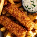 Crispy-Baked-Fish-Chips-with-Tartar-Sauce-Recipe