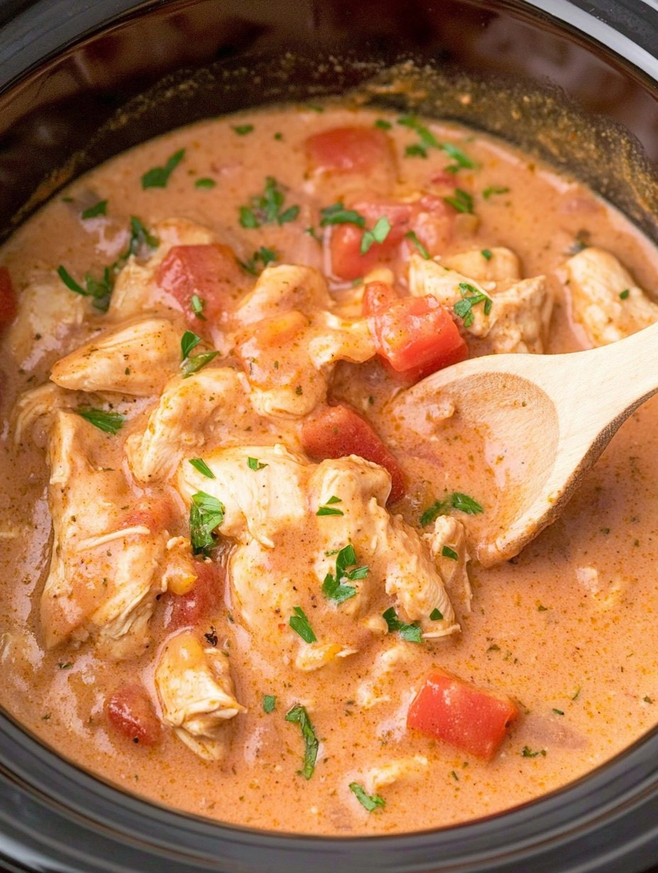 Crockpot Chicken Paprikash