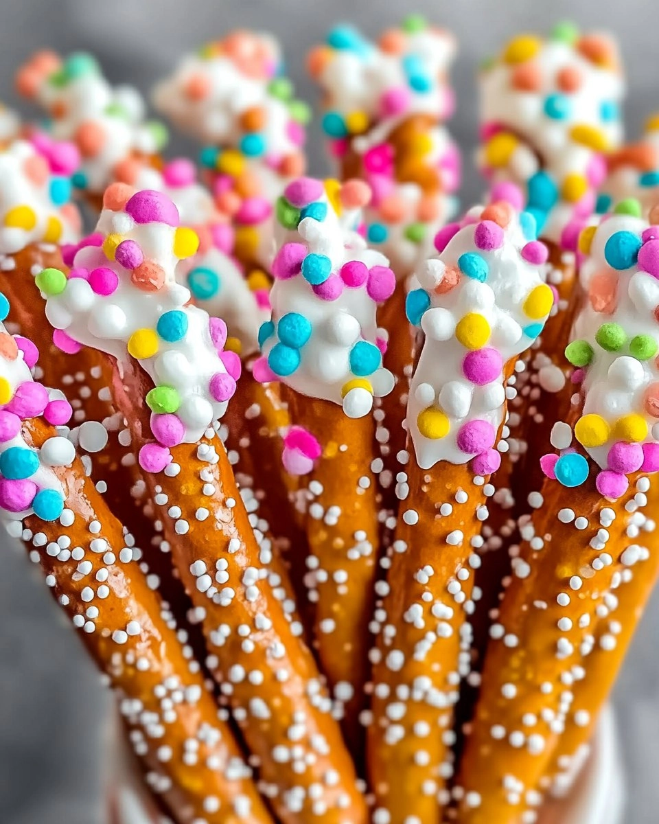 Dr. Seuss Truffula Tree Pretzel Rods to Delight Kids!