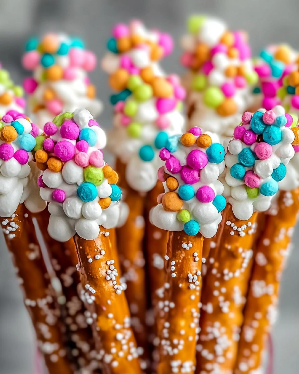 Dr. Seuss Truffula Tree Pretzel Rods to Delight Kids!