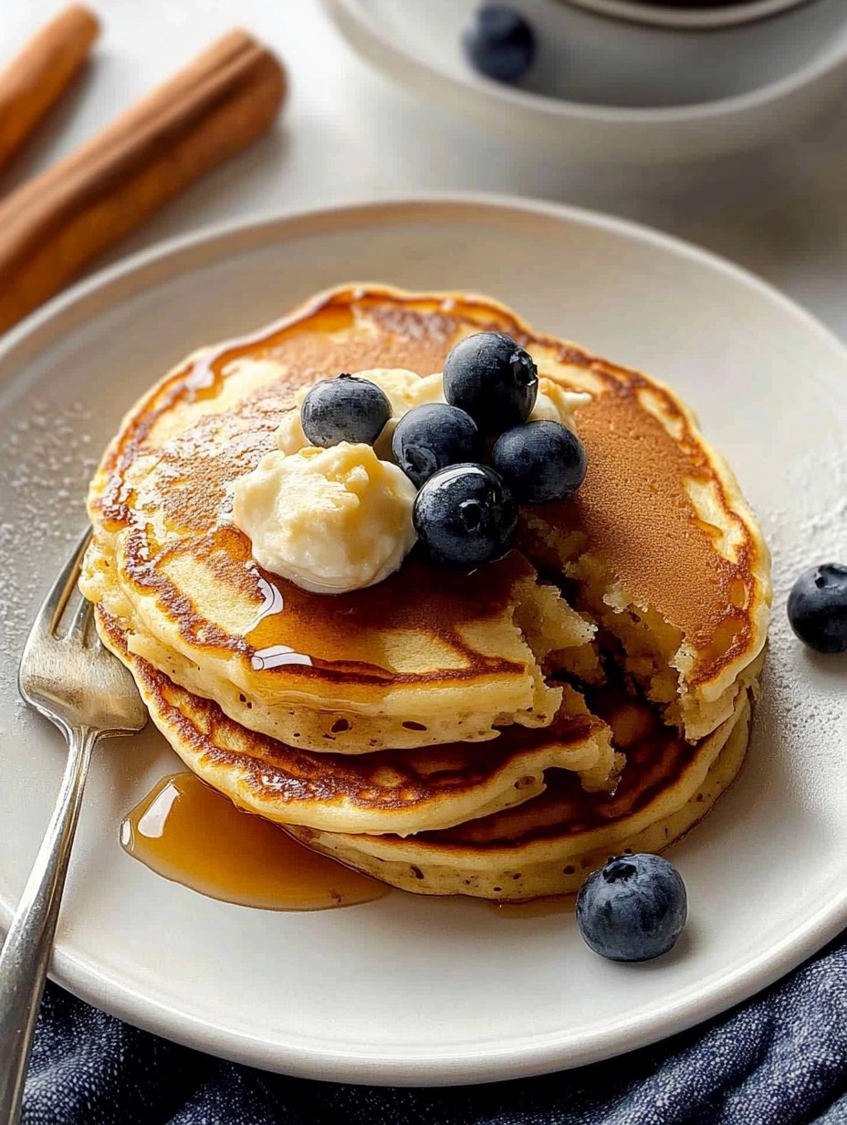 Fluffy Buttermilk Pancakes (Base Recipe for Any Topping)