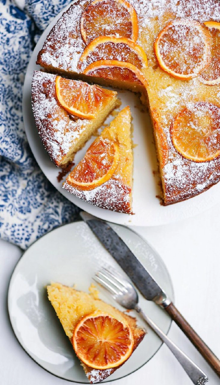 Glazed Blood Orange Olive Oil Cake (Ultra Moist Winter Citrus Loaf)