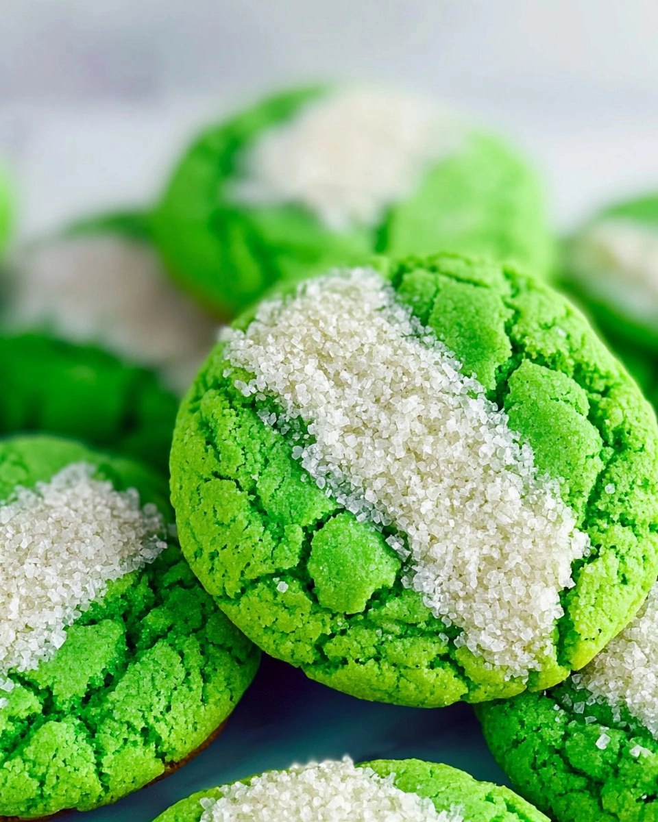 Green Cake Mix Cookies