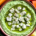 Green-Goddess-Yogurt-Dip-with-Veggie-Platter-Recipe
