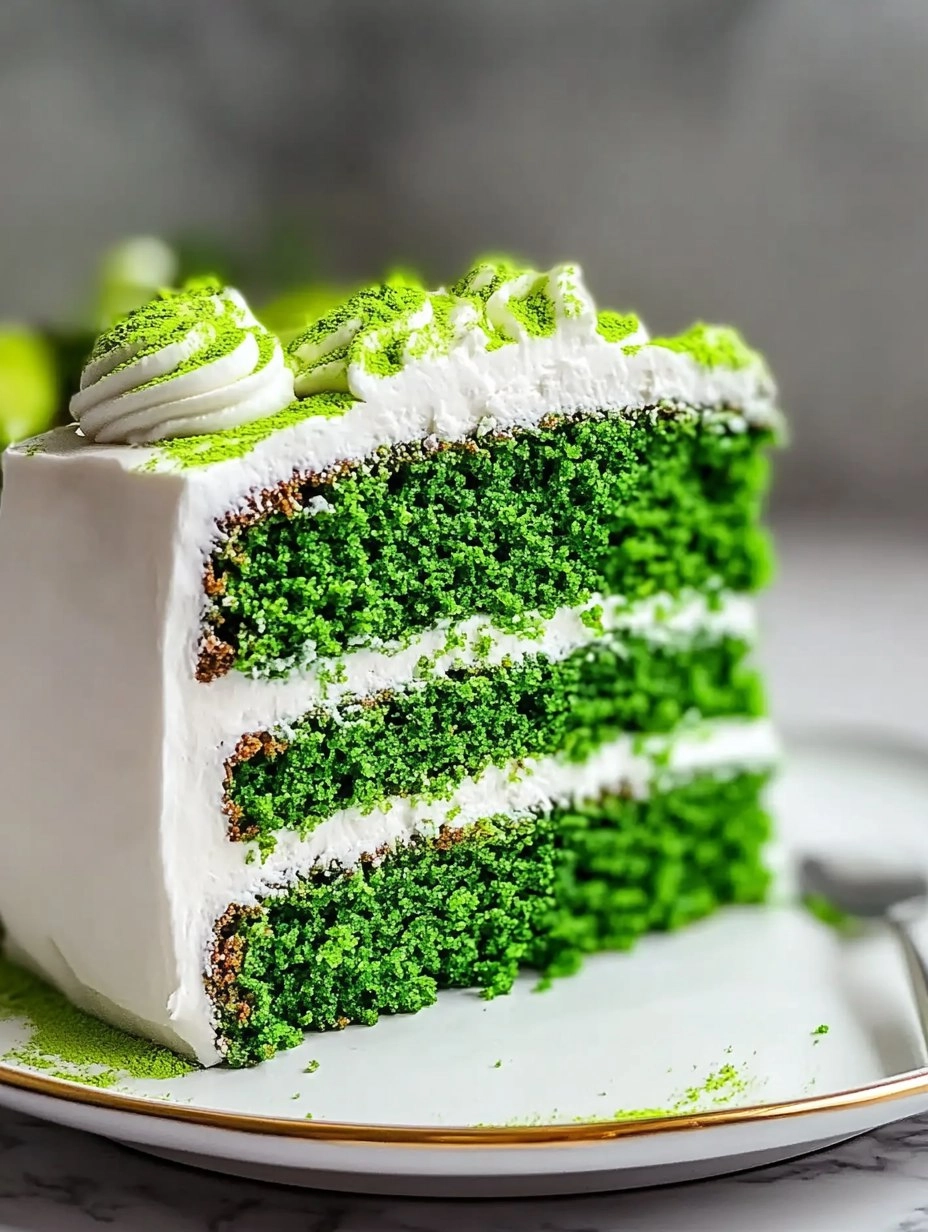 Green Velvet Cake