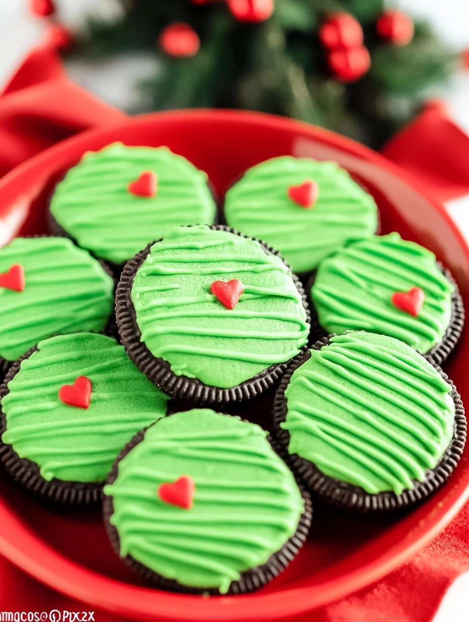Grinch Oreos