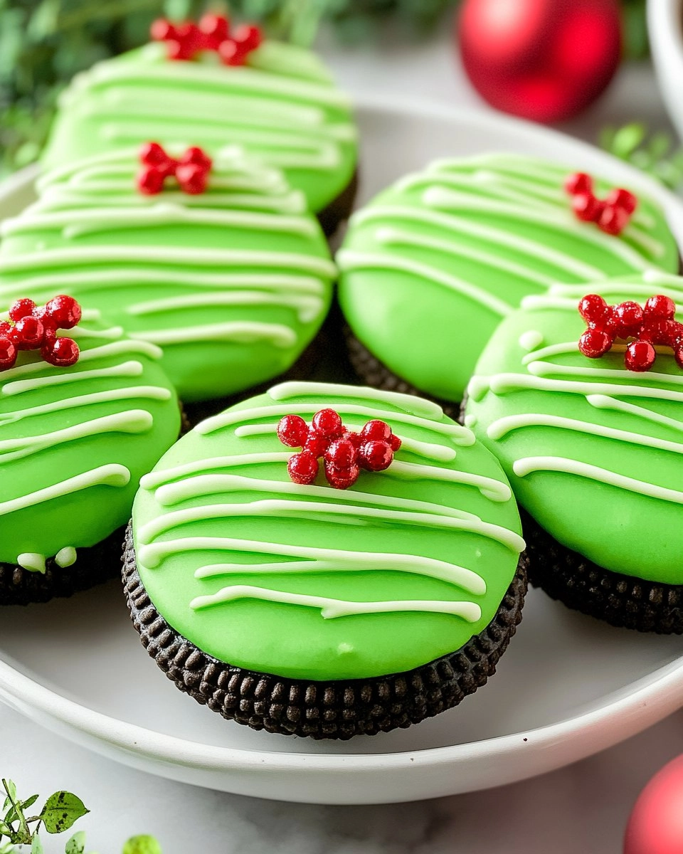Grinch Oreos