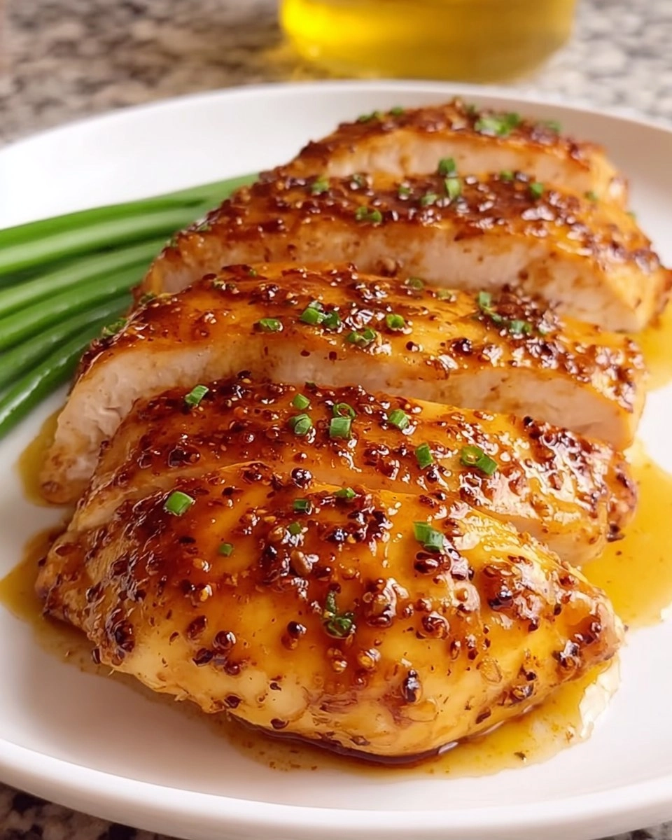 Honey Dijon Garlic Chicken Breasts | Easy Dinner idea
