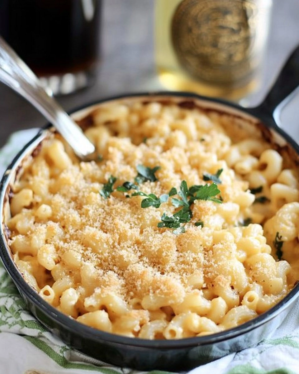 Irish Cheddar & Stout Mac and Cheese Bake