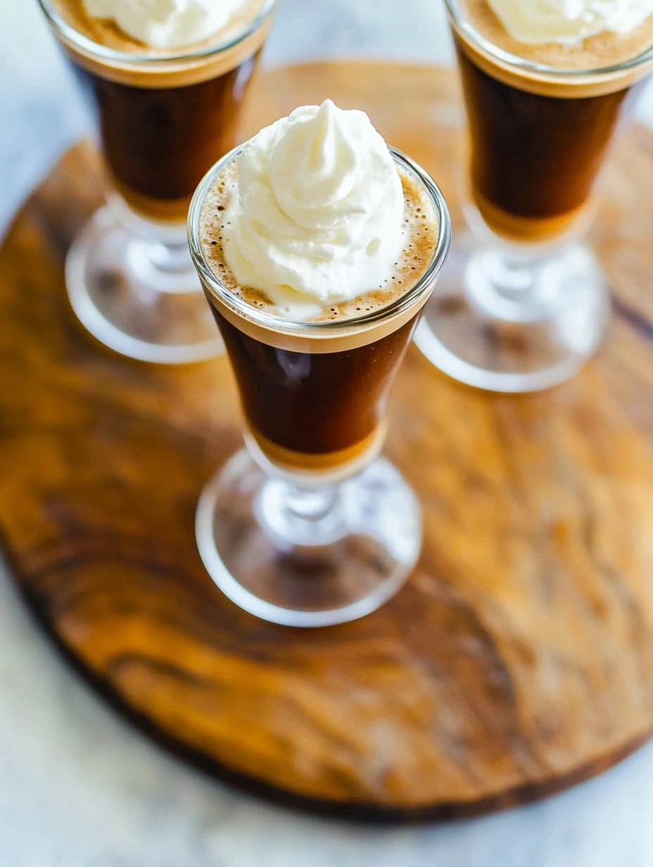 Irish Coffee with Whipped Cream (Hot or Iced Version)