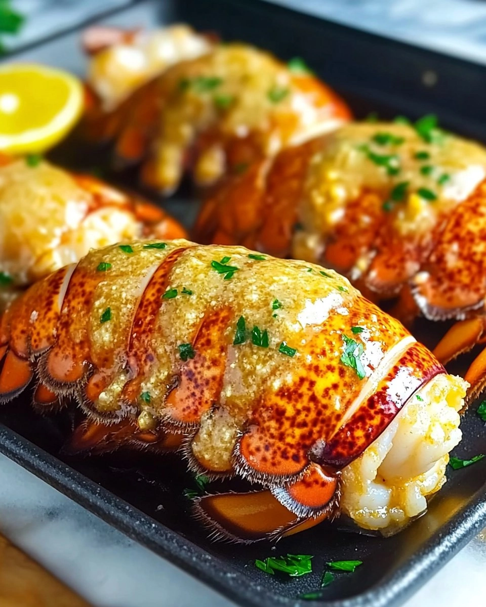 Lobster Tail in Irresistible Garlic Butter 77 Lobster Tail in Irresistible Garlic Butter