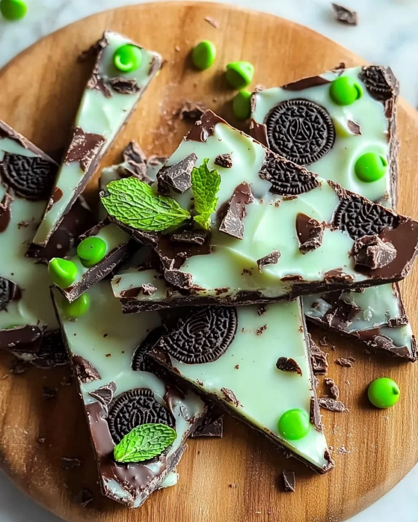 Mint-Oreo-Chocolate-Bark-Recipe