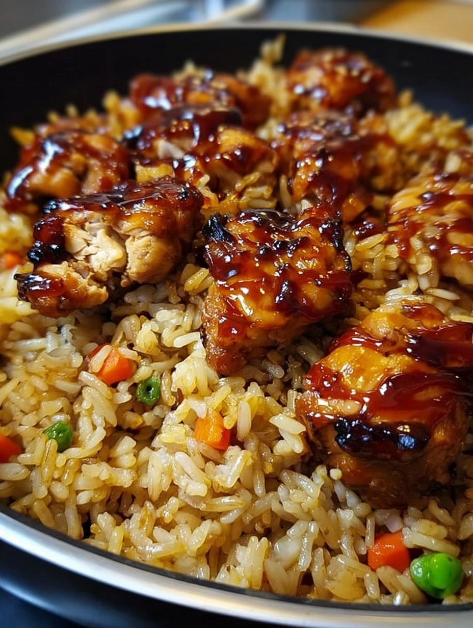 One-Pan Bold Honey BBQ Chicken Rice 91 One-Pan Bold Honey BBQ Chicken Rice