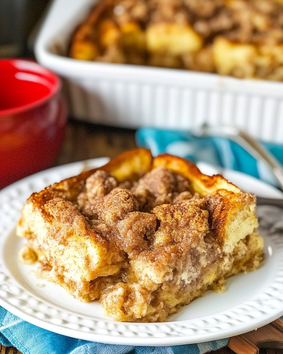 Overnight French Toast Casserole with Cinnamon Streusel 122 Overnight French Toast Casserole with Cinnamon Streusel