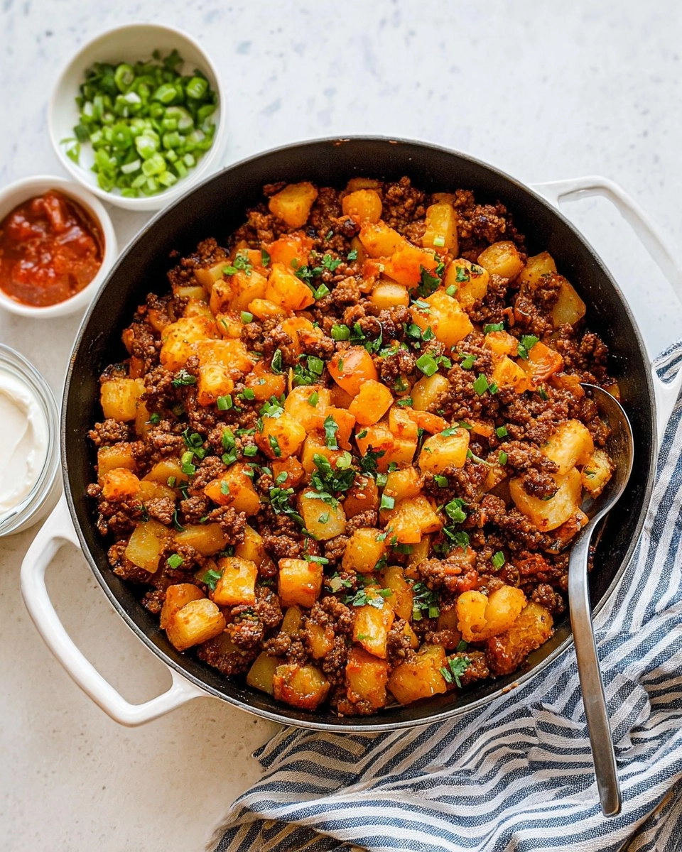 Quick Ground Beef and Potatoes 110 Quick Ground Beef and Potatoes