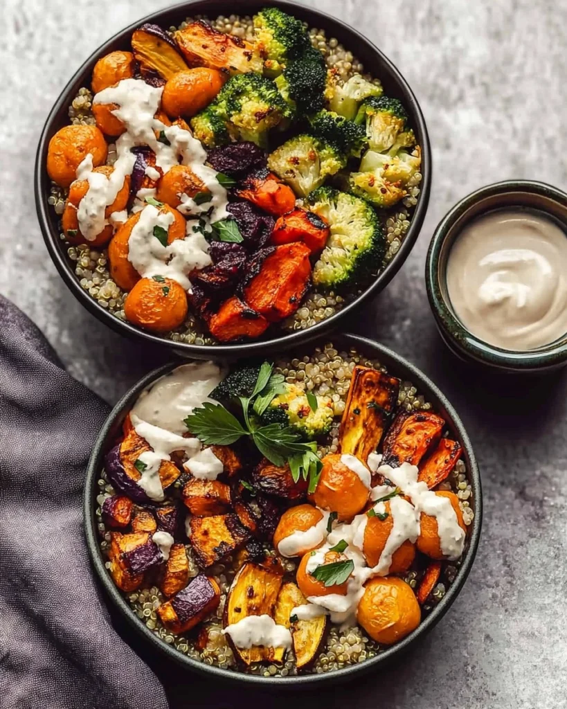 Quinoa-Buddha-Bowl-Healthy-Grain-Bowl-with-Roasted-Veggies-Recipe