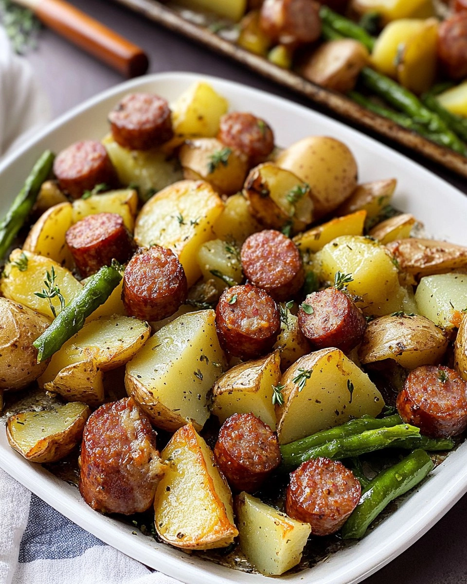Sausage and Potato Sheet Pan Dinner | Easy One-Pan Meal