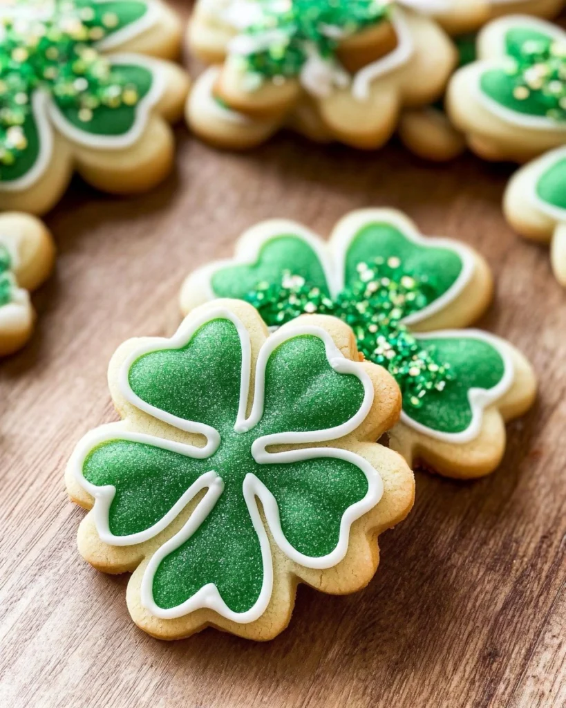 Shamrock-Sugar-Cookies-Decorated-St-Patricks-Day-Cookies-Recipe