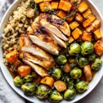 Sheet-Pan-Maple-Dijon-Chicken-with-Brussels-Sprouts-Sweet-Potatoes-Recipe
