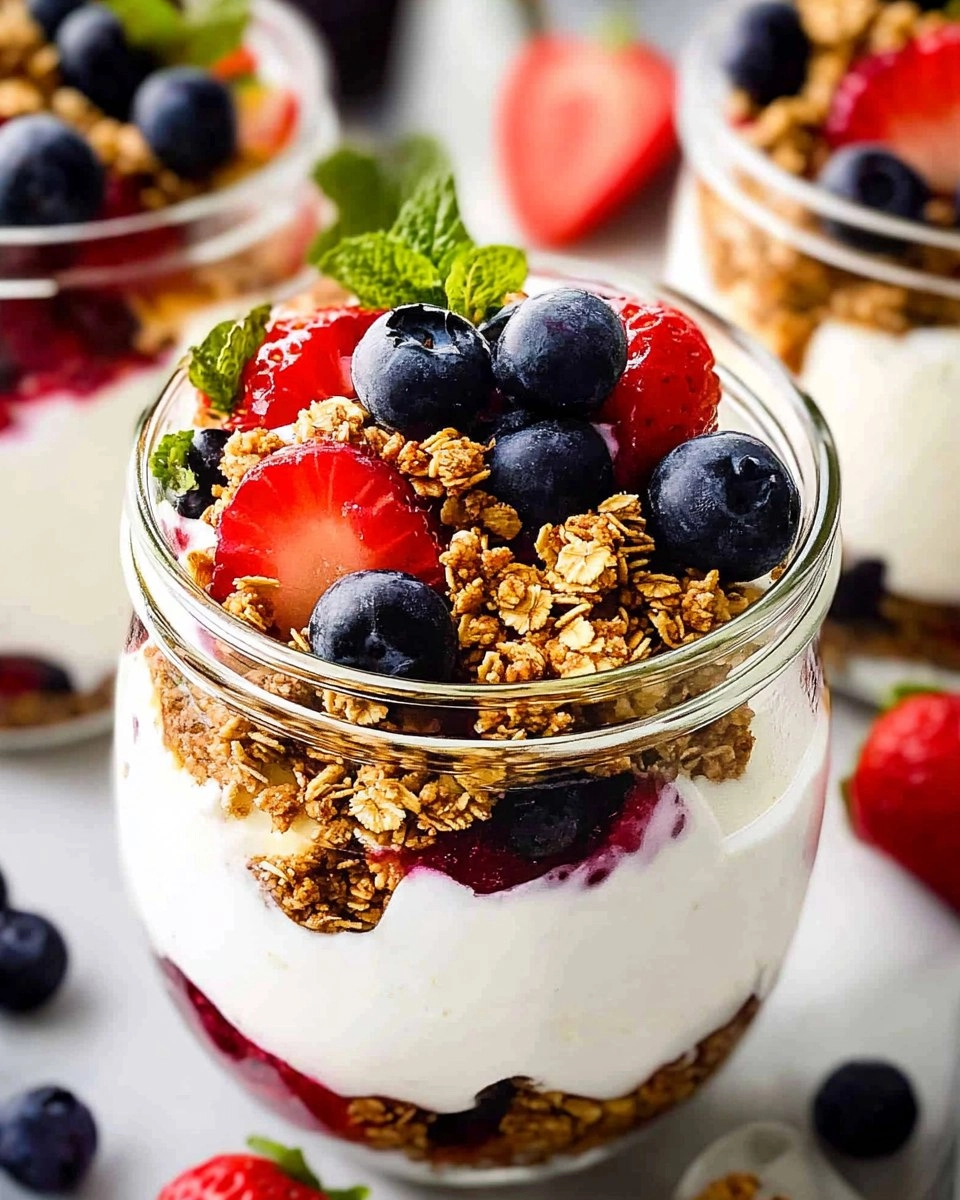 Simple Fruit & Yogurt Parfaits with Granola (Customizable) 8 Simple-Fruit-Yogurt-Parfaits-with-Granola-Customizable-Recipe