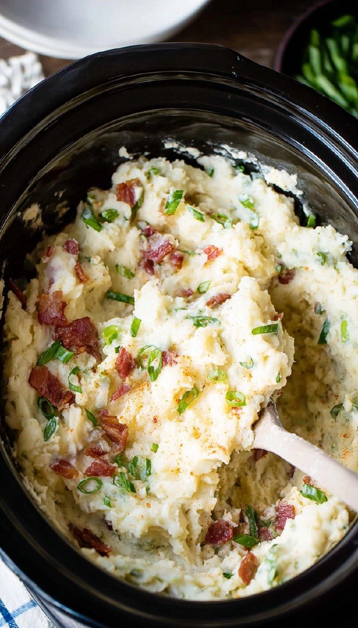 Slow Cooker Colcannon Potatoes | Easy Crockpot Dinner