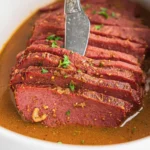 Slow-Cooker-Maple-Mustard-Corned-Beef-Recipe