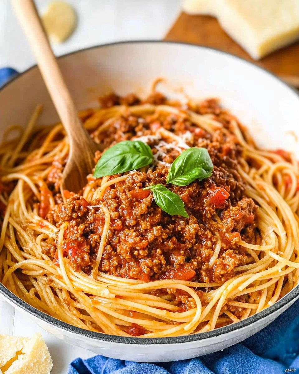Spaghetti Bolognese | Classic Meat Sauce Pasta Dinner