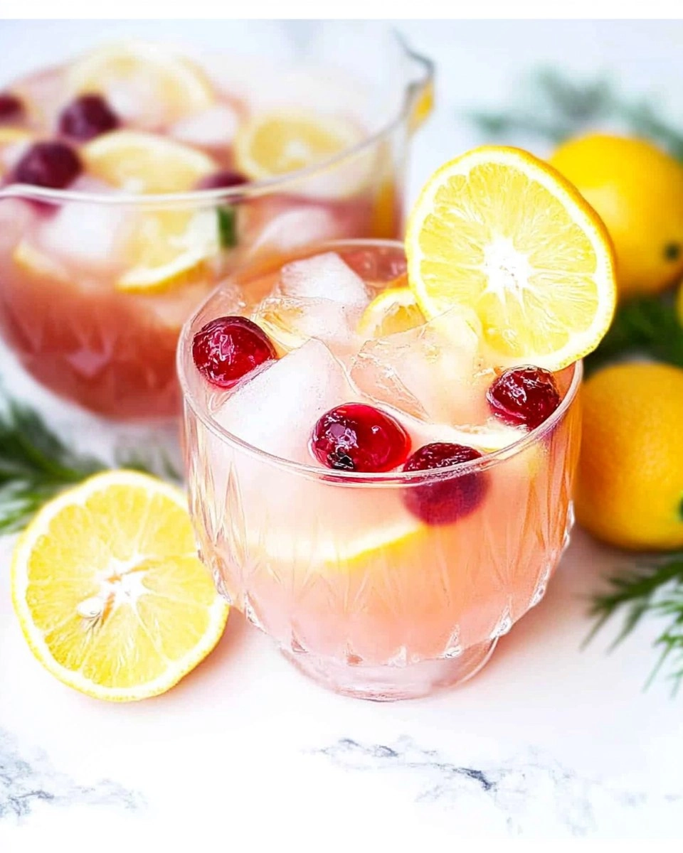 Sparkling Spring Citrus Punch with Oranges & Lemons