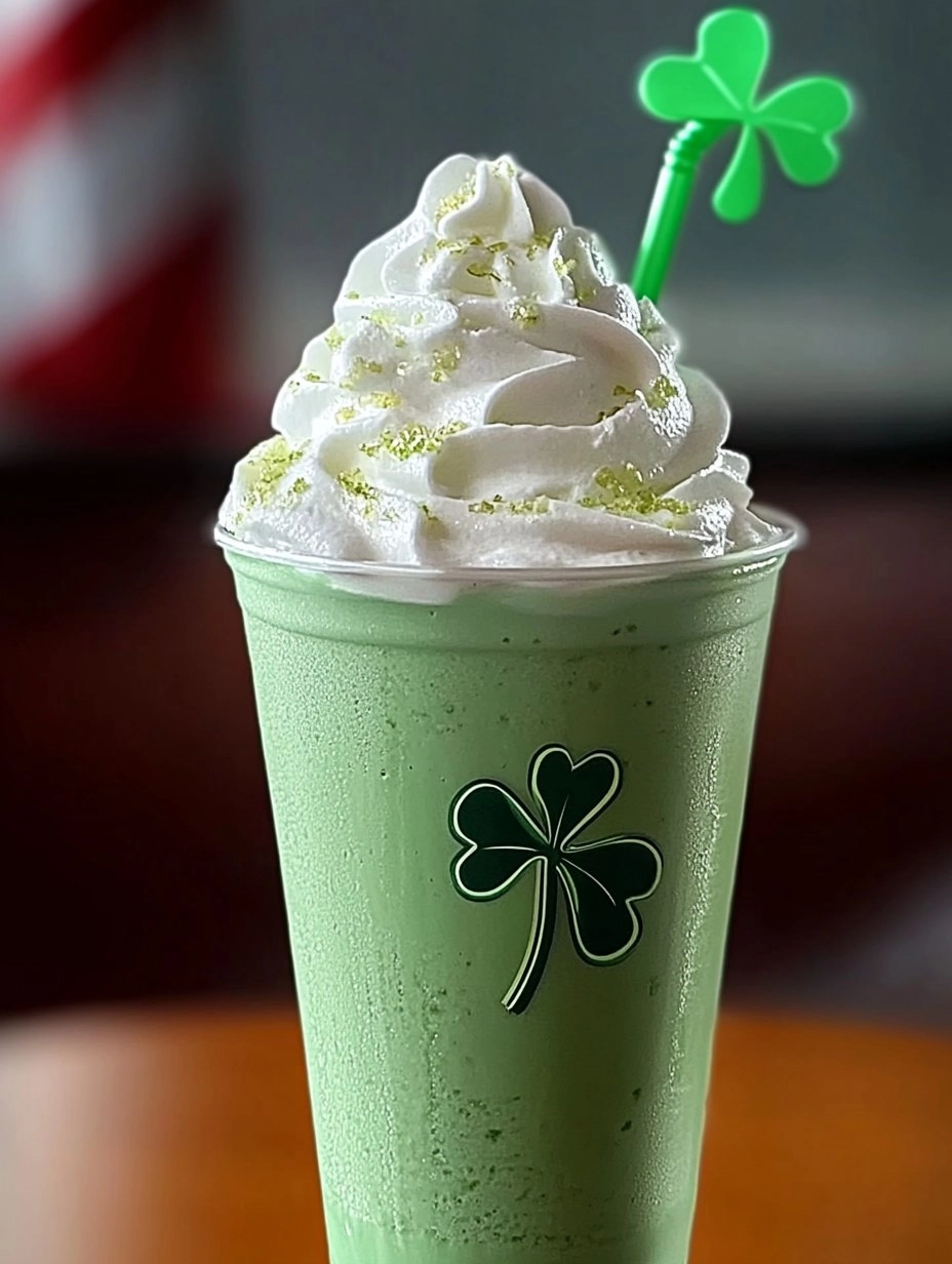 St Patrick's Day Shamrock Shake
