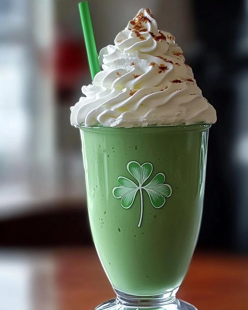 St Patrick's Day Shamrock Shake