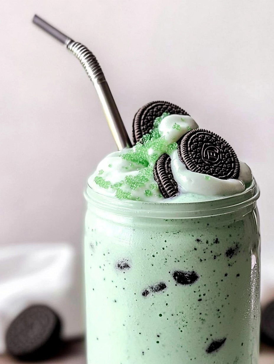 St. Patrick’s Day Oreo Shamrock Shake