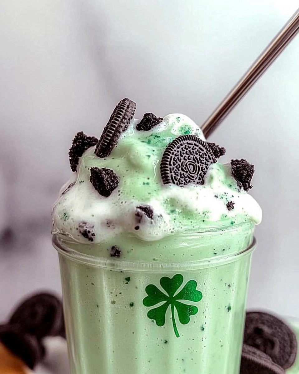St. Patrick’s Day Oreo Shamrock Shake