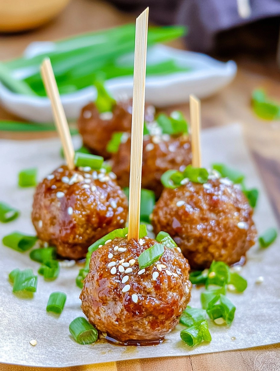 Teriyaki Meatballs