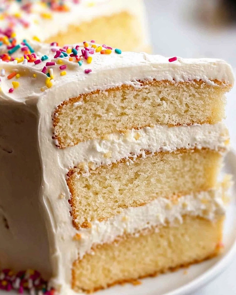 Vanilla Cake | Easy Homemade Vanilla Layer Cake